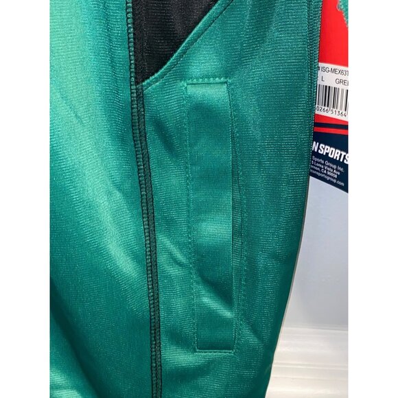 Icon Sports Officially Licensed Mexico Soccer Zip Training Soccer Track Jacket - Picture 4 of 7